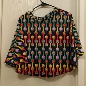 Pokemon badge skater skirt